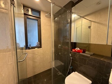 Bathroom in 3 BHK Apartment at Lodha The Park, Worli – for Rent