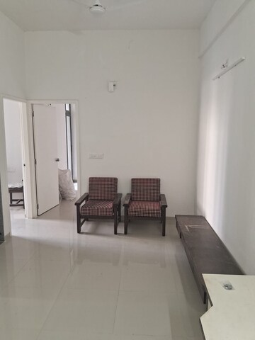 Living Room in 2 BHK Apartment at Shilp Ananta, Shela – for Rent