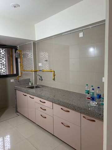Kitchen in 2 BHK Apartment at Shilp Ananta, Shela – for Rent