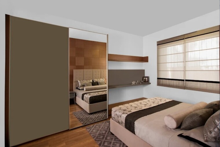Bedroom, hebbal 2.5 Bedroom 1299 Sq.Ft. Apartment In Hebbal Bangalore 8959502