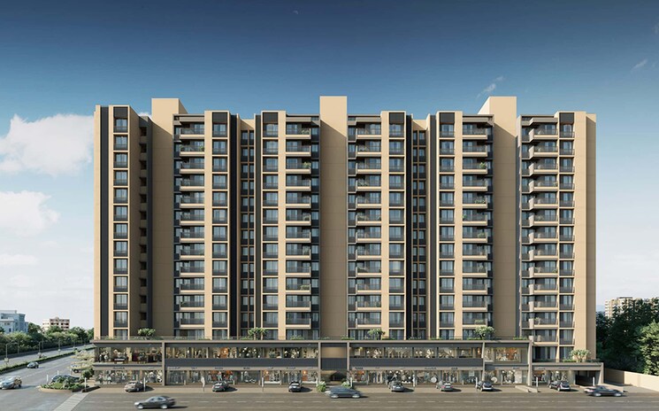 Exterior View, shilp-revanta 3 Bedroom 1510 Sq.Ft. Apartment In Shela Ahmedabad 8959494