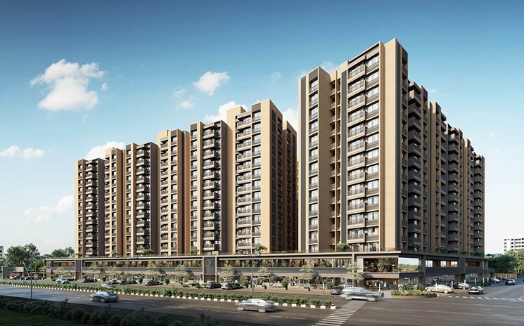Exterior View, shilp-revanta 3 Bedroom 1510 Sq.Ft. Apartment In Shela Ahmedabad 8959494