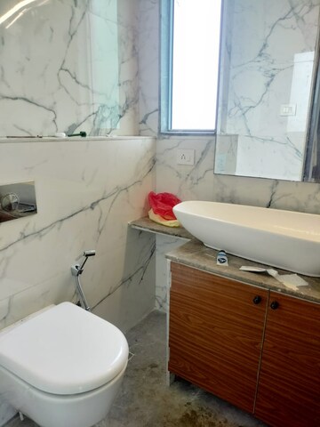 Bathroom in 3 BHK Apartment at Khar West – for Rent
