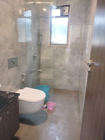 Bathroom in 3 BHK Apartment at Khar West – for Rent