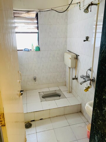Bathroom in 2 BHK Apartment at Siddhivinayak Keshar, Somwar Peth – for Rent