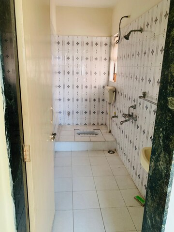 Bathroom in 2 BHK Apartment at Siddhivinayak Keshar, Somwar Peth – for Rent