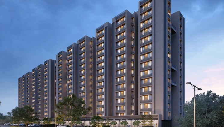 Exterior View, goyal-orchid-valley 2.5 Bedroom 1330 Sq.Ft. Apartment In Shela Ahmedabad 8959562