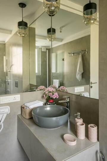 Bathroom in 2 BHK Apartment at Reis Magos – for Rent