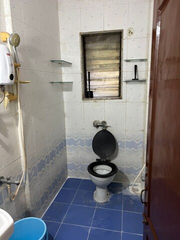 Bathroom in 2 BHK Apartment at Panch Mahal, Powai – for Rent