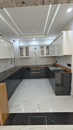 Kitchen in 3 BHK Builder Floor at Gms Road – for Sale