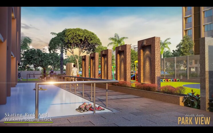 Garden, shivalik-sharda-park-view-2 3 Bedroom 1505 Sq.Ft. Apartment In Shela Ahmedabad 8959614