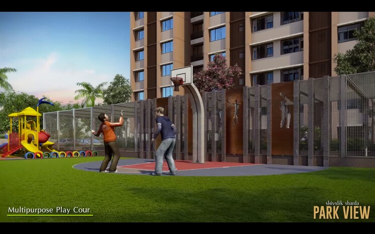 Garden, shivalik-sharda-park-view-2 3 Bedroom 1505 Sq.Ft. Apartment In Shela Ahmedabad 8959614