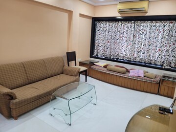 Living Room in 2 BHK Apartment at Koteshwar Palace, Andheri East – for Rent