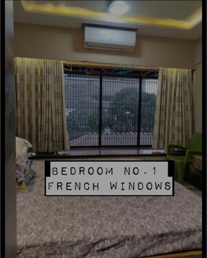 Bedroom in 3 BHK Apartment at Rajgir Court Apartment, Dadar East – for Sale