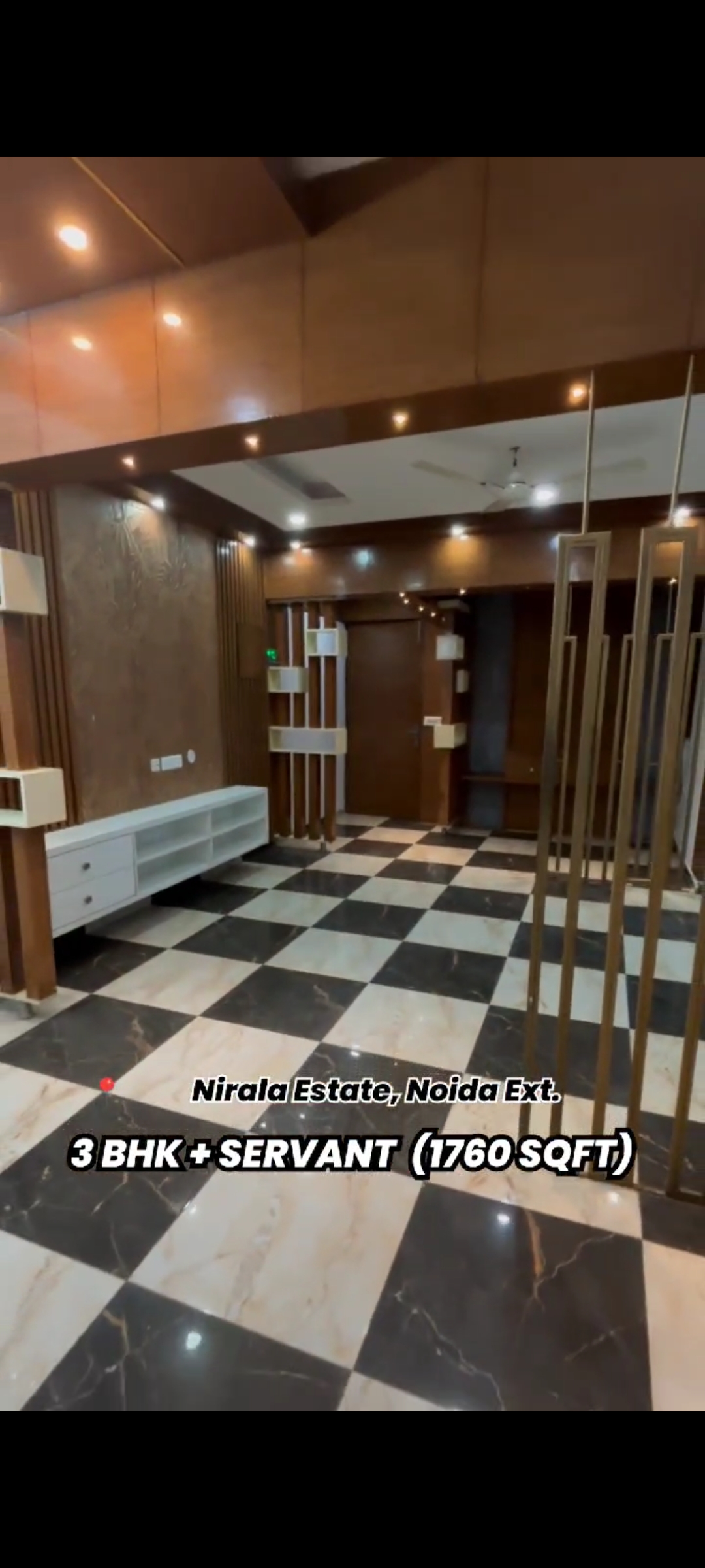 3 BHK + Servant Room 1760 Sq.Ft. Apartment in Nirala Estate