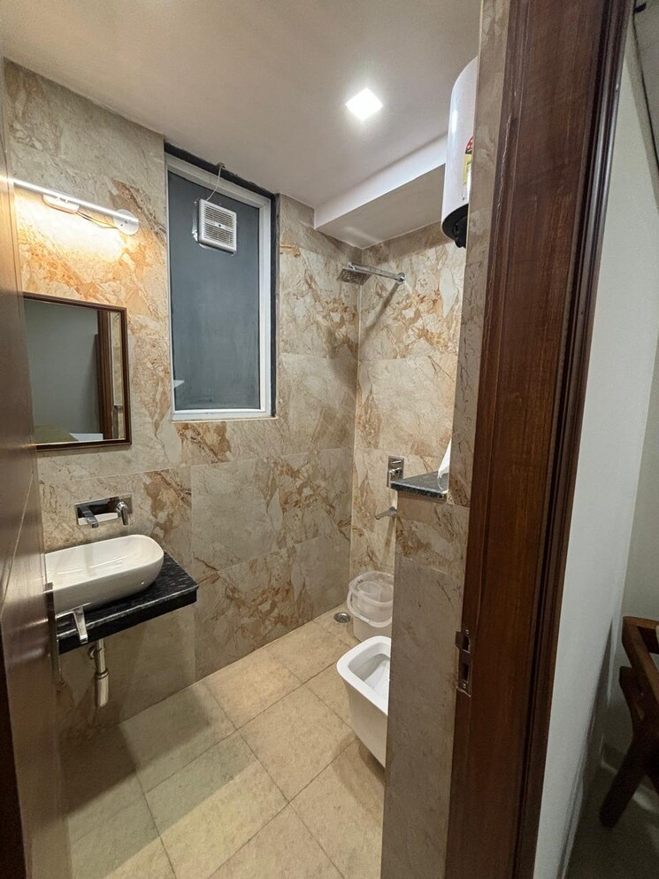 Kitchen, sector 57 1 RK 500 Sq.Ft. Builder Floor In Sector 57 Gurgaon 8959950