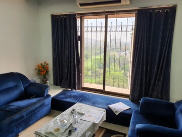 Living Room in 3 BHK Apartment at Kukreja Golfscappe , Chembur – for Rent
