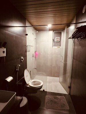 Bathroom in 3 BHK Apartment at Vesu – for Sale