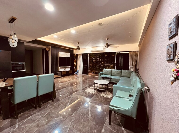 Living Room, vesu 3 Bedroom 2260 Sq.Ft. Apartment In Vesu Surat 8960064