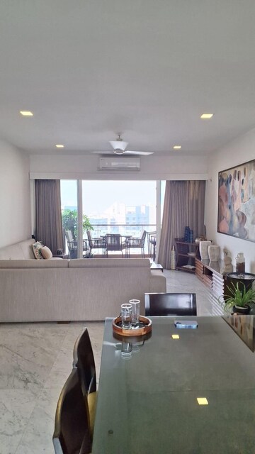 Living Room in 3 BHK Apartment at Prabhadevi CHS, Prabhadevi – for Rent