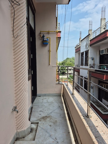 Balcony in 1.5 BHK Apartment at Palm Residency Chhatarpur, Chattarpur – for Rent