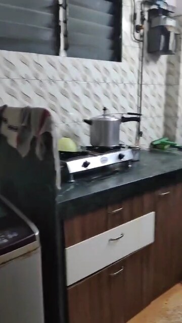 Kitchen in 1 BHK Apartment at Mahim West – for Rent