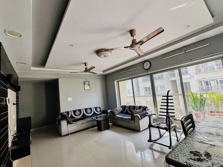 Living Room, canal road 3 Bedroom 2100 Sq.Ft. Apartment In Canal Road Surat 8960227