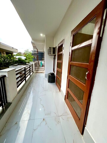 Balcony in 2 BHK Builder Floor at Sector 15 ii – for Rent