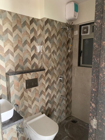 Bathroom in 1 BHK Apartment at Veena Smart Homes, Kandivali West – for Rent