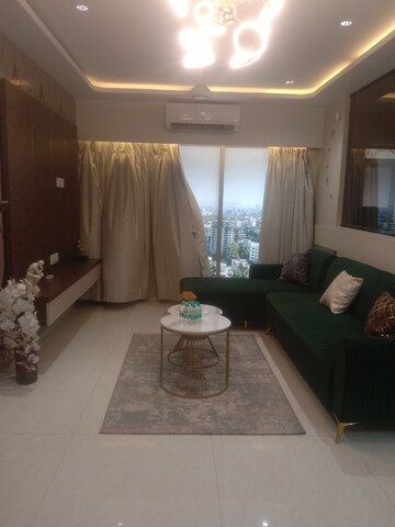 Living Room in 3 BHK Apartment at DLH Orchid, Andheri West – for Rent