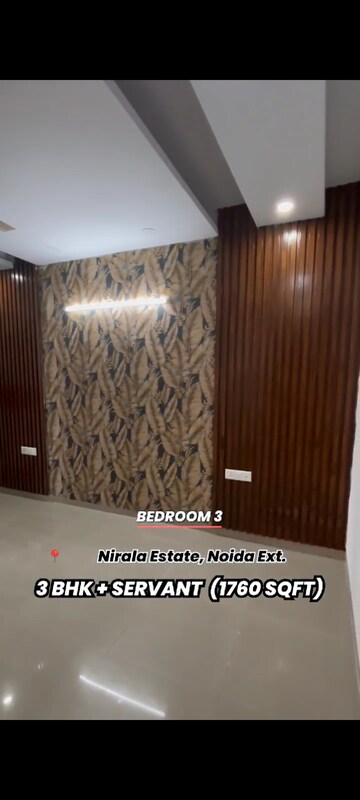 Bedroom in 3 BHK Apartment at ATS Happy Trails, Sector 10 Greater Noida – for Sale