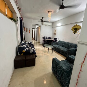 Living Room in 1.5 BHK Apartment at Lodha Palava City Lakeshore Greens, Hedutane – for Rent