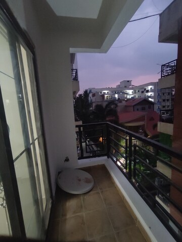 Balcony in 2 BHK Apartment at Whitestone Landmark, Kr Puram – for Rent