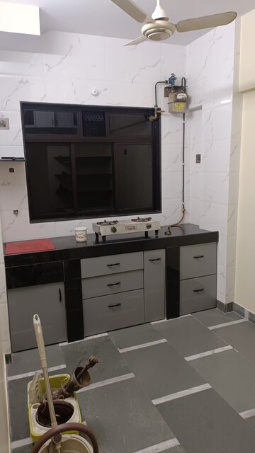 Kitchen in 1 BHK Apartment at Charkop Sector 6 – for Rent