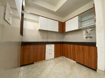 Kitchen in 2 BHK Builder Floor at Palm Residency Chhatarpur, Chattarpur – for Rent