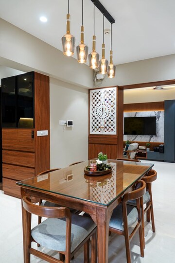 Living Room in 3 BHK Apartment at F5 Mount Unique, Baner – for Rent