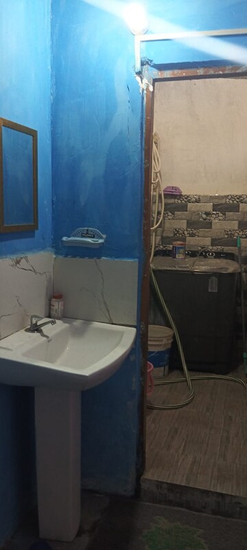 Bathroom in 2 BHK Builder Floor at Dhakoli – for Sale