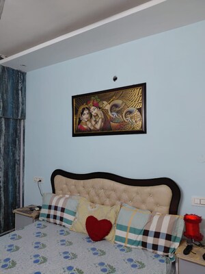 Bedroom in 3 BHK Builder Floor at Dhakoli – for Sale