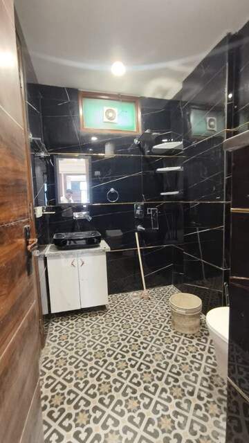 Kitchen in 3 BHK Builder Floor at Palm Residency Chhatarpur, Chattarpur – for Rent