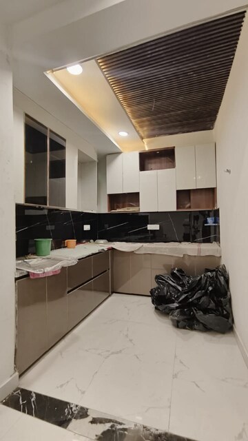 Kitchen in 3 BHK Builder Floor at Palm Residency Chhatarpur, Chattarpur – for Rent