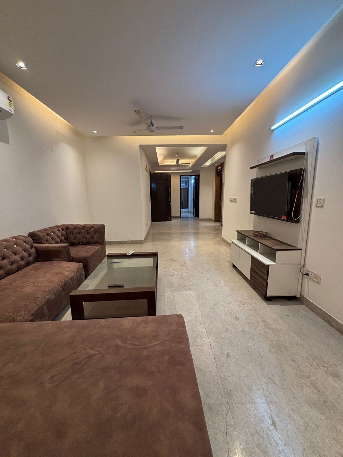 3 BHK Builder Floor For Rent in Palm Residency Chhatarpur