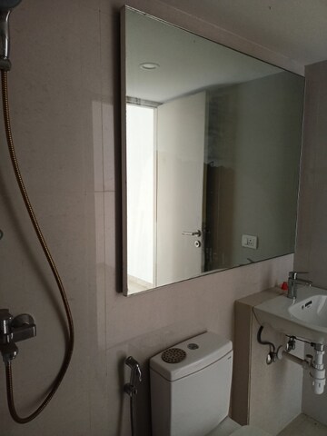Master Bedroom in 1 BHK Apartment at Hiranandani Castalia, Ghodbunder Road – for Rent