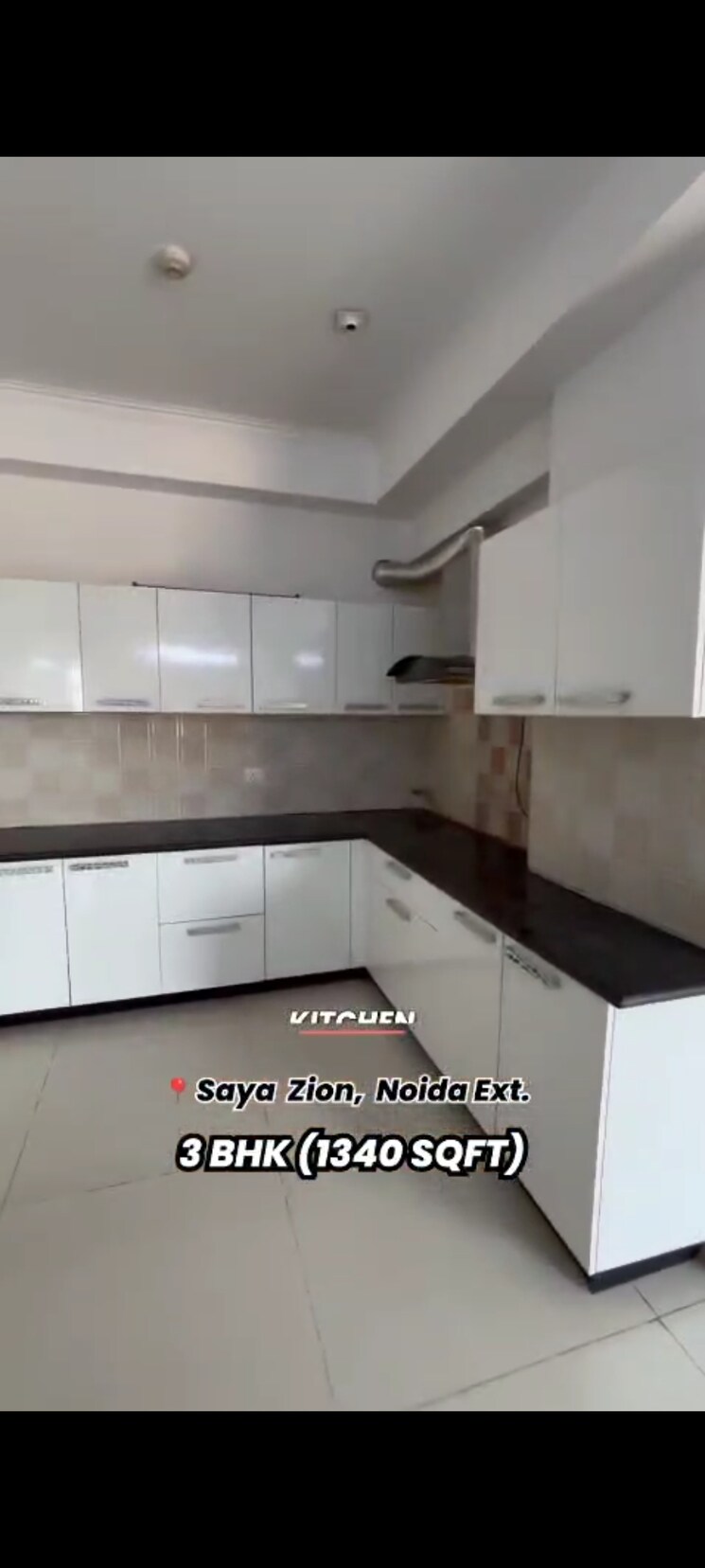 Kitchen, gaur-city-2-11th-avenue 3 Bedroom 1420 Sq.Ft. Apartment In Sector 16c Greater Noida Greater Noida 8960566