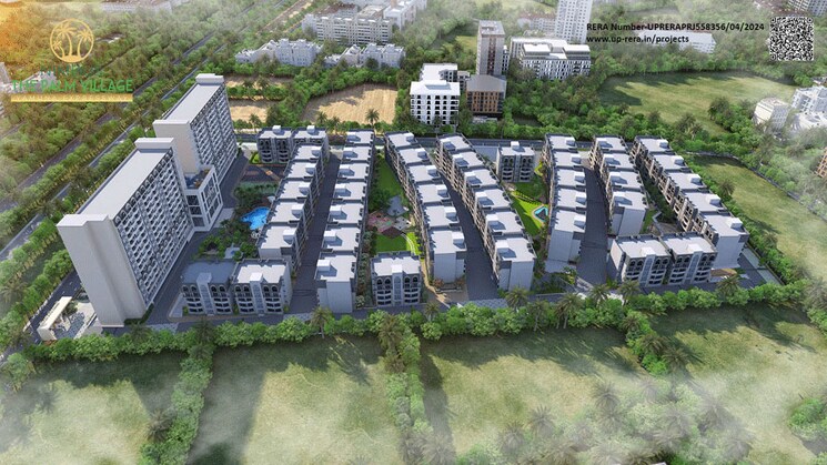 Master Plan, nimbus-the-palm-village Studio 525 Sq.Ft. Apartment In Sector 22a Yamuna Expressway Greater Noida 8960544