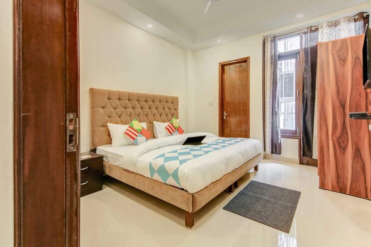 Bedroom, palm-residency-chhatarpur 2 Bedroom 800 Sq.Ft. Builder Floor In Chattarpur Delhi 8960585