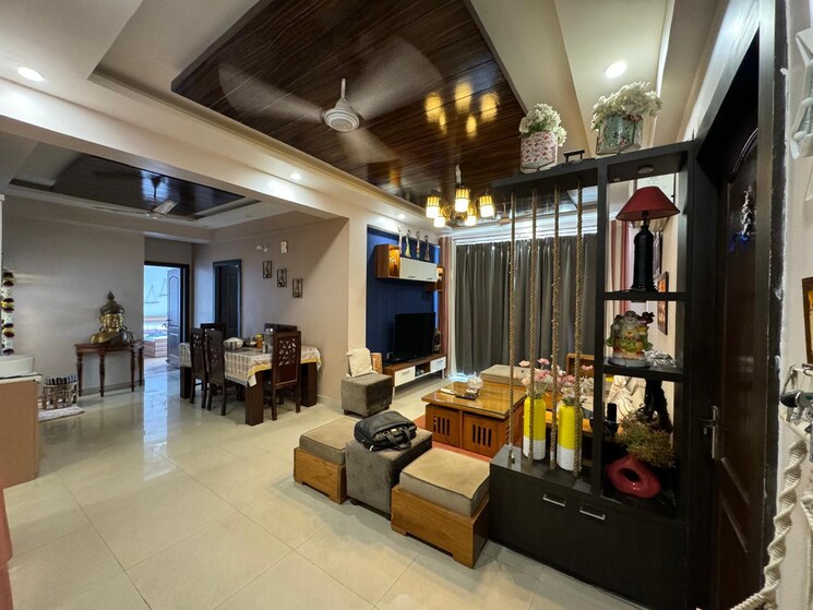 Living Room, rishita-mulberry-villas 3 Bedroom 1964 Sq.Ft. Apartment In Sushant Golf City Lucknow 8960609