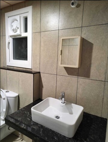 Bathroom in 2 BHK Apartment at Prestige High Fields, Gachibowli – for Rent