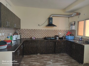 Kitchen in 3.5 BHK Apartment at Gomti Nagar – for Rent
