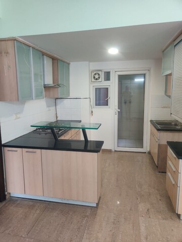 Kitchen in 3 BHK Apartment at Gulshan GC Grand, Vaibhav Khand – for Rent