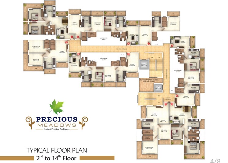 undefined, precious-meadows 1 Bedroom 425 Sq.Ft. Apartment In Mharal Thane 8960645